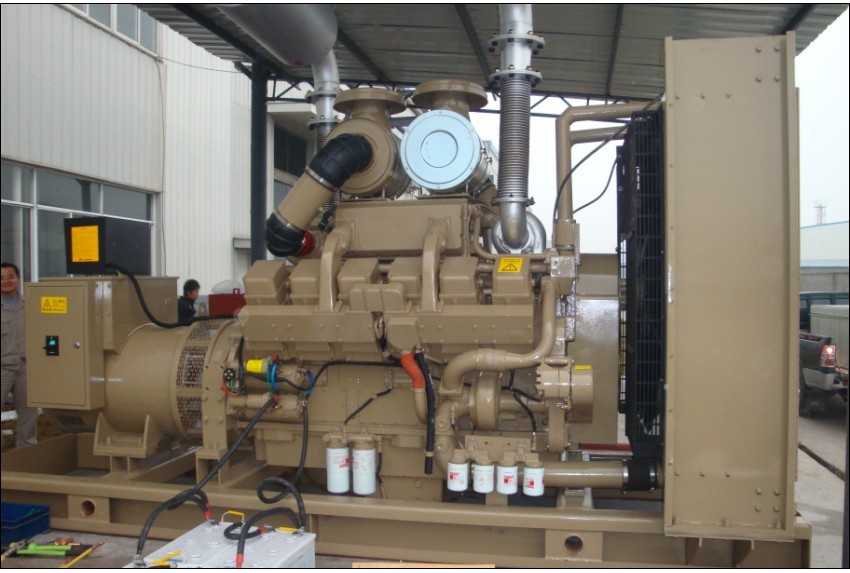 越秀应急800kw康明斯高压系列柴油发电机组